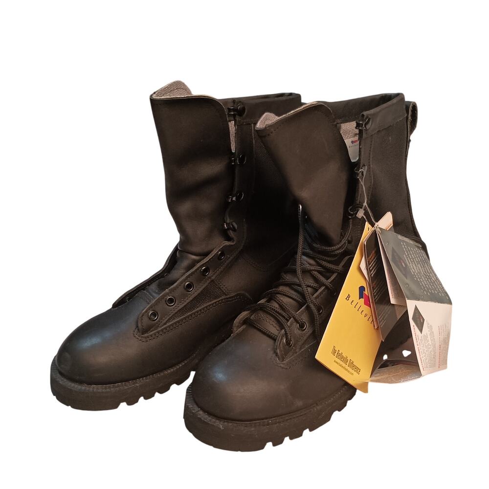 Belleville 700 Black Tactical Military Police Duty Boots GORE TEX Men's size 9.5